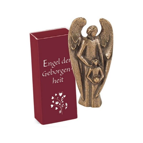 Engel der Geborgenheit  Figur in Bronze