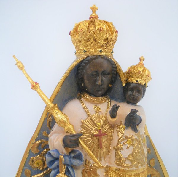 Madonna Einsiedeln - Holz Color - 12cm
