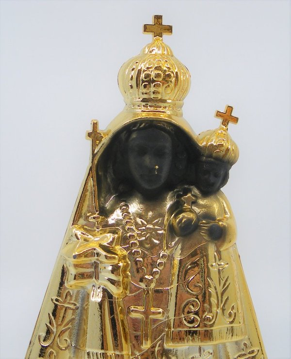 Statuette Madonna Einsiedeln - Kunststoff - 16cm