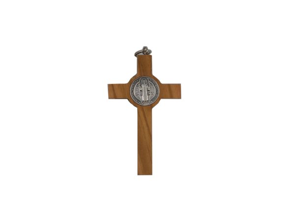 Benedictus Kreuz 7.5cm aus Holz