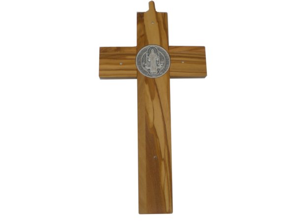 Benedictus Kreuz 20cm aus Olivenholz